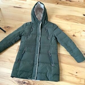 Ralph Lauren Down and feather fill hooded parka Size M